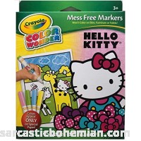 Crayola Color Wonder Markers Mess Free Hello Kitty 15 Page Coloring Pad and 4 Markers